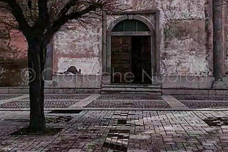 Sarule. L'ingresso alla Parrocchia di San Michele Arcangelo