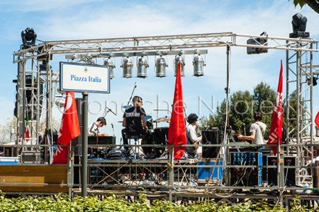 Le prove per il concerto del Primo maggio (© foto S.Novellu)