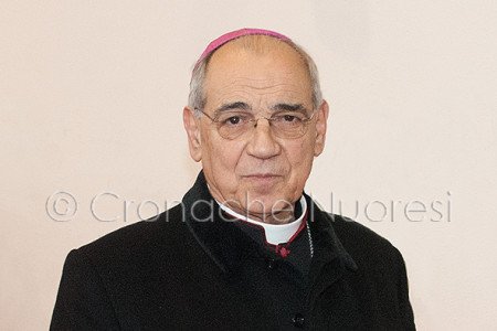 Monsignor Mosè Marcia (© foto Cronache Nuoresi)