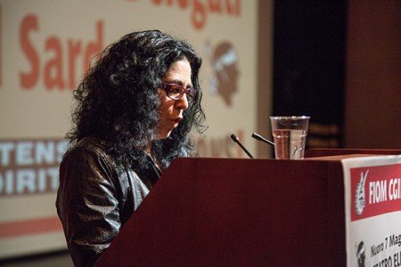 Oli Pala, ex lavoratrice Idea Motore (© foto S.Novellu)