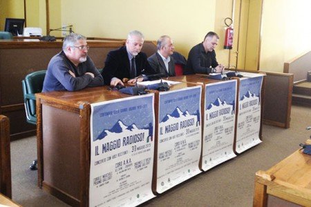 Un momento della conferenza stampa 2