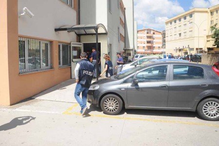 Gli agenti di Polizia alla 