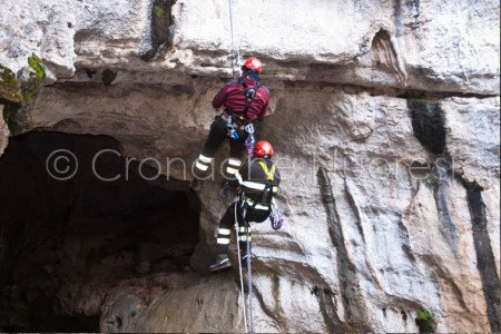 Esercitazione Vigili del fuoco alla 