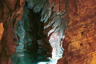 Oliena, uno scorcio della grotta Su Bentu