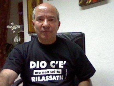 Il parroco di Arborea don Silvio Foddis