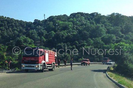 Alcuni mezzi dei Vigili del fuoco (© foto C.Angius)