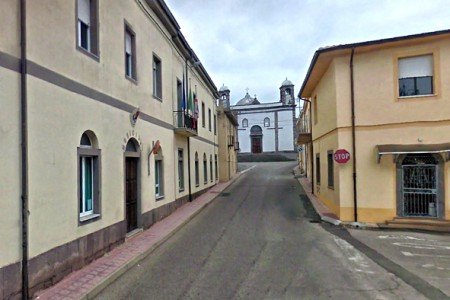 Il Comune di Borore (foto Maps)