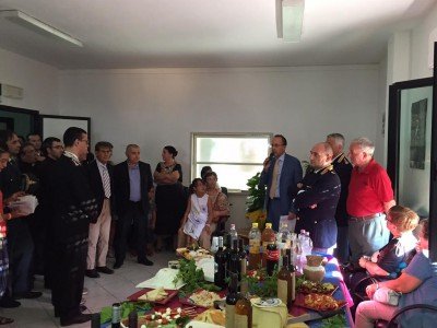 L'inaugurazione del museo al Commissariato di Orgosolo