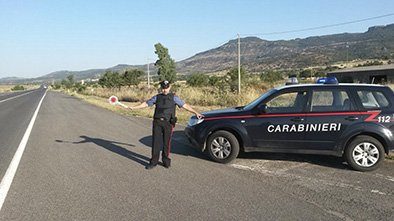 controllo dei carabinieri