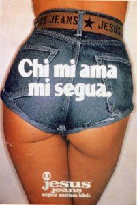 Campagna fotografica Fiorucci di Oliviero Toscani