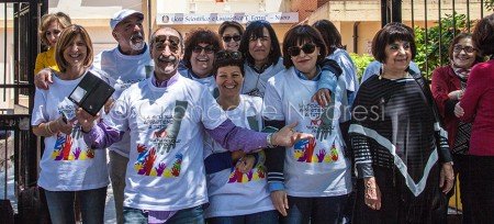 Flash mob al Liceo Fermi (© foto S.Novellu)