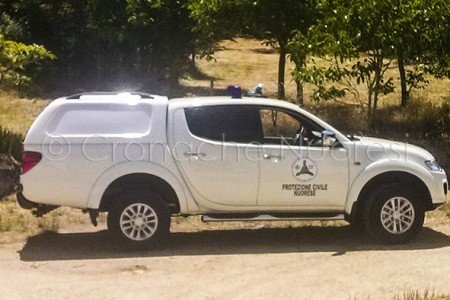 Il Mitsubishi L200 della Protezione Civile rubato a Nuoro