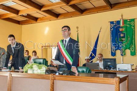 Il sindaco di Nuoro Andrea Soddu (© foto Cronache Nuoresi)