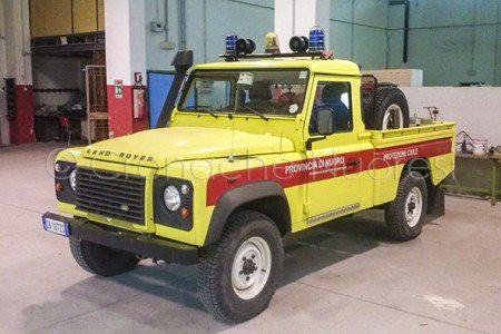 La Land Rover della Protezione Civile rubato a Nuoro