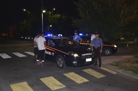 Un controllo dei Carabinieri
