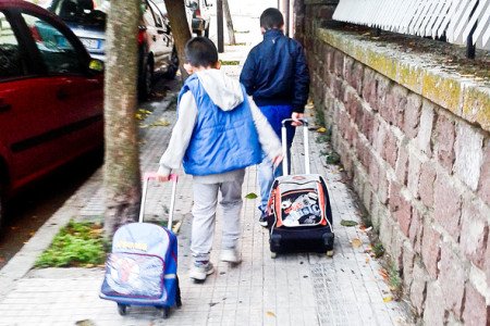 Giovani studenti nuoresi (foto S. Novellu - Cronache Nuoresi)