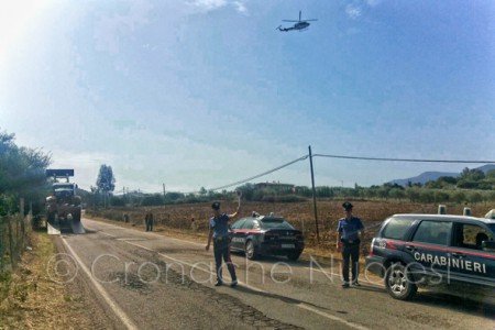 Il trattore portato rubato a Gergei nel 2012