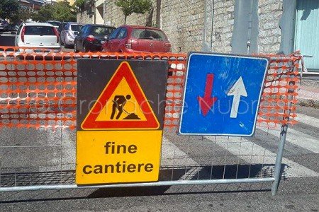 Lavori in corso (© foto Cronache Nuoresi)