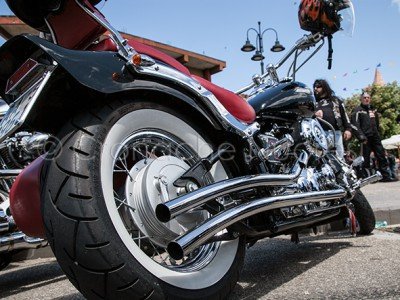 Una motocicletta (© foto S.Novellu)