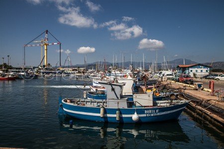 Una veduta del porto di Arbatax (© foto S.Novellu)