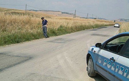 Un'auto della Polizia