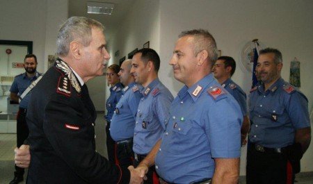 Il Gen. Vincenzo Giuliani a San Teodoro