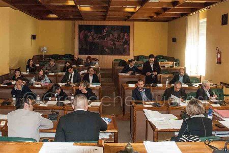 Uno degli interventi dell'Opposizione (© foto S.Meloni)