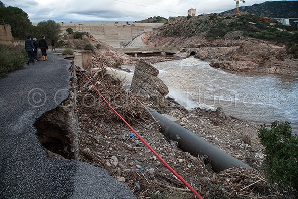 La diga di Maccheronis a Torpè (© foto S.Novellu)