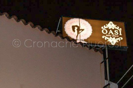 L'insegna dell'Oasi Sexy Disco Club