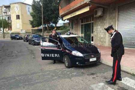 Orune, Carabinieri sul luogo del tentato omicidio