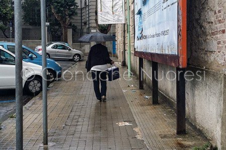Pioggia estiva a Nuoro (© foto S.Novellu)