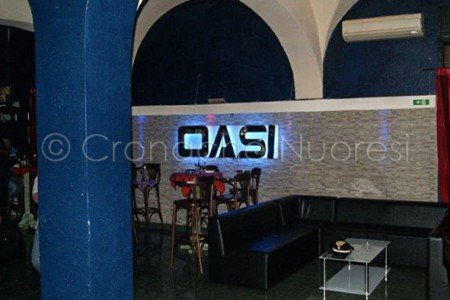 Una sala interna dell'Oasi Sexy Disco Club