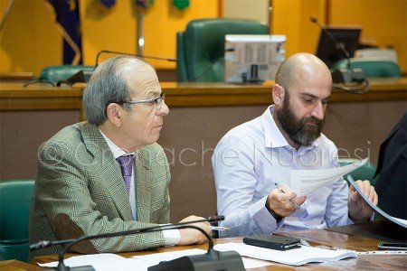 Il sindaco di Siniscola Rocco Celentano (© foto Alessandro Pintus)