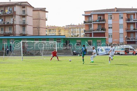Un momento della partita della Nuorese, immagine di repertorio (foto A. Pintus)