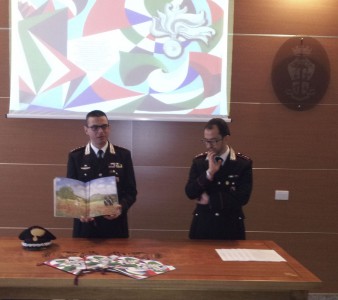 Il calendario presentato dal Comandante Saverio Ceglie
