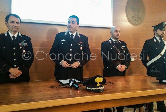 La conferenza stampa dei Carabinieri per l'arresto di Antonio Faris