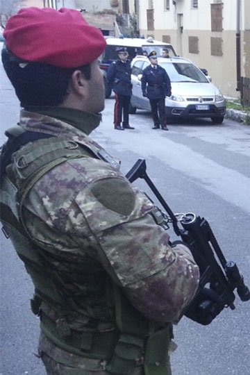 Perquisizioni a Gairo 
