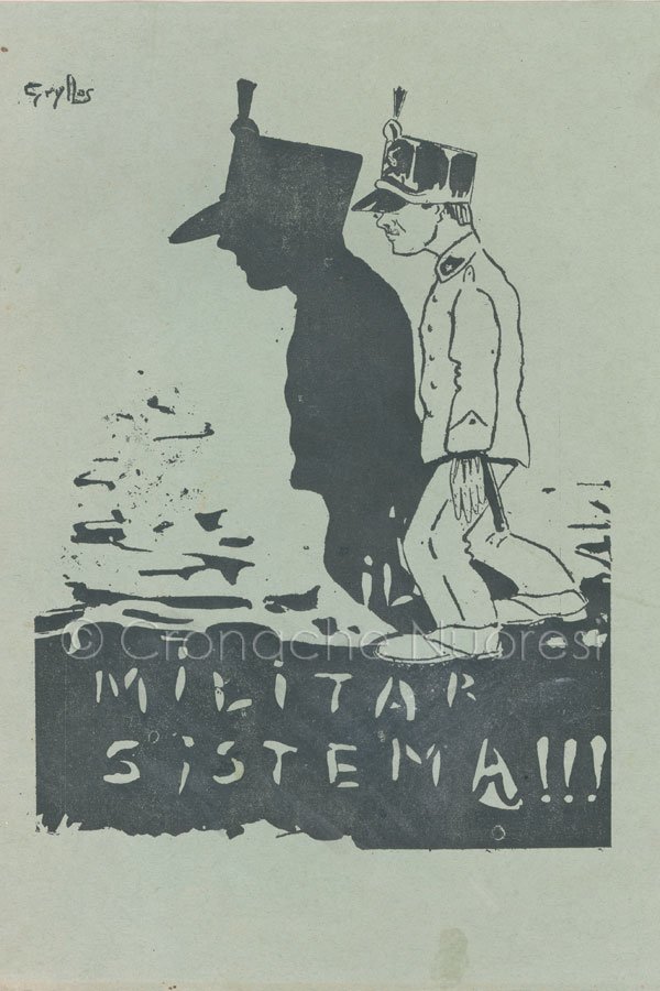 Michele Papandrea, Il Militar sistema !!! (1904)