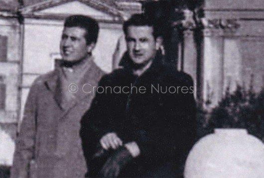 Nedo Pirisino con Giuseppe Tanchis