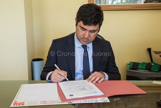 Il sindaco di Nuoro Andrea Soddu (foto S.Novellu)