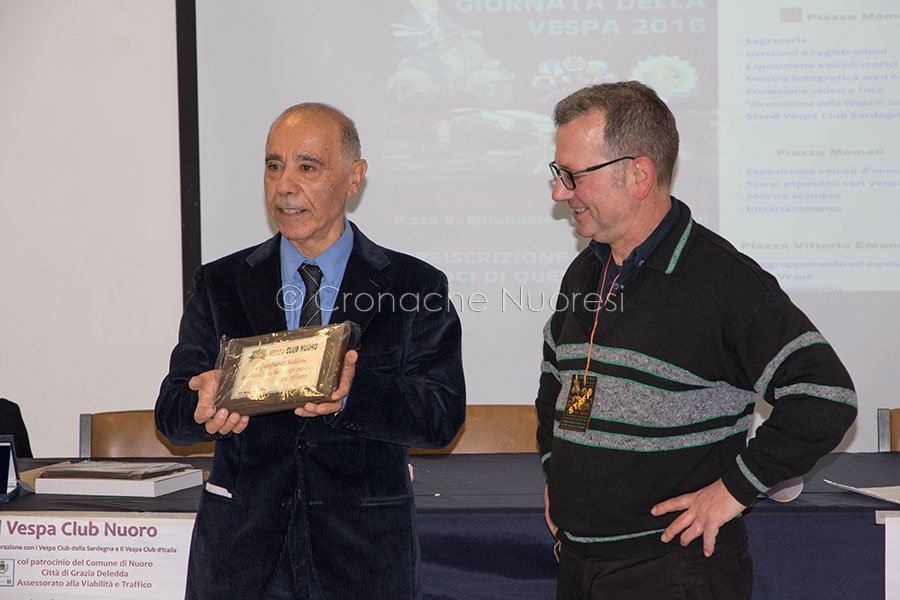 La premiazione di Gianfranco Seddone (foto S.Novellu)