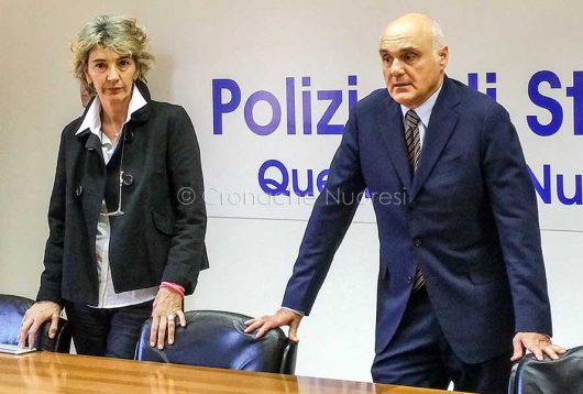 Il nuovo Questore di Nuoro Massimo Colucci (foto Cronache Nuoresi)