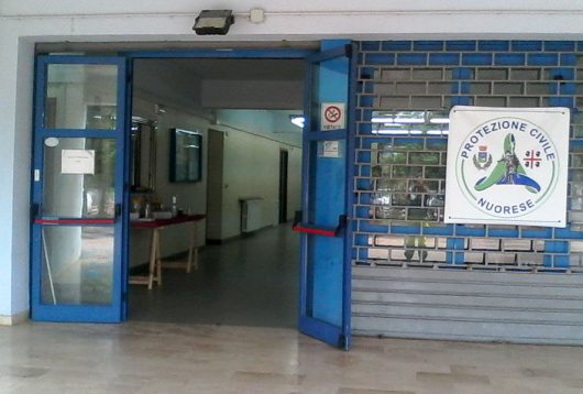 La sede nuorese del servizio radio della Protezione civile