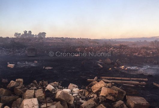 Le campagne dopo il passaggio del fuoco