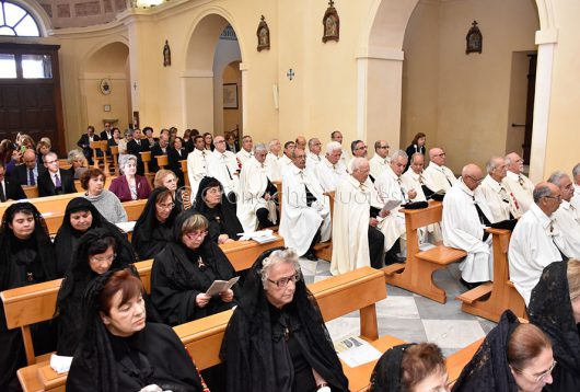 Oristano, 30/10/2016, convegno annuale dei Cavalieri del Santo Sepolcro della Sardegna