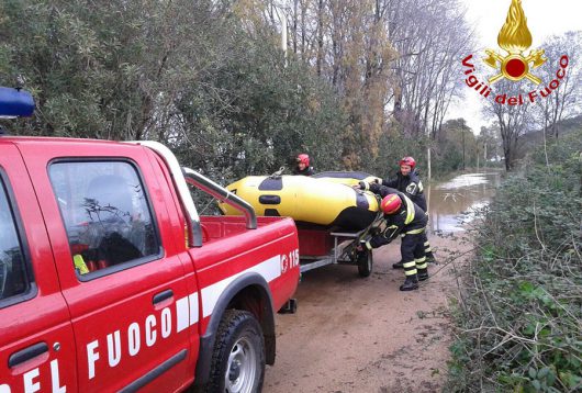 il nucleo SAF dei VigIli del fuoco si preparano all'emergenza