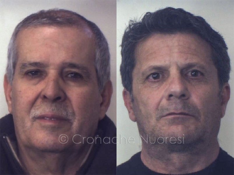 I due arrestati, Sanna e Dargenio