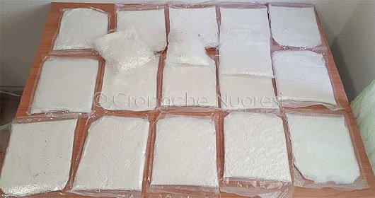 La coocaina purissima sequestrata