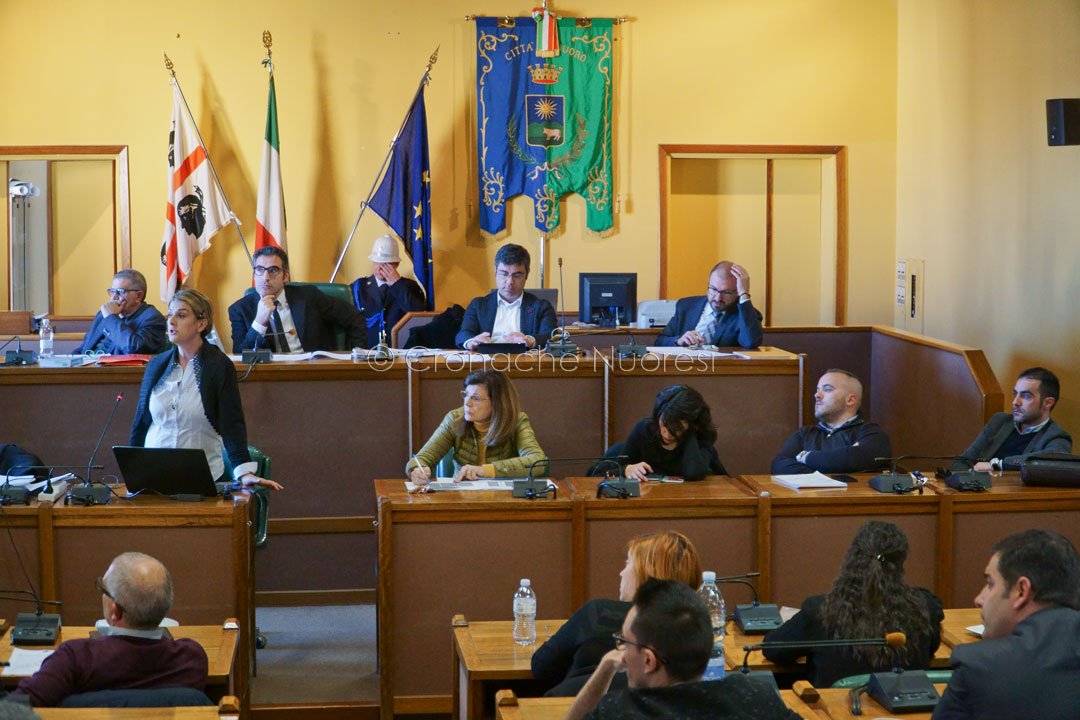 La seduta del Consiglio Comunale (foto S.Novellu)