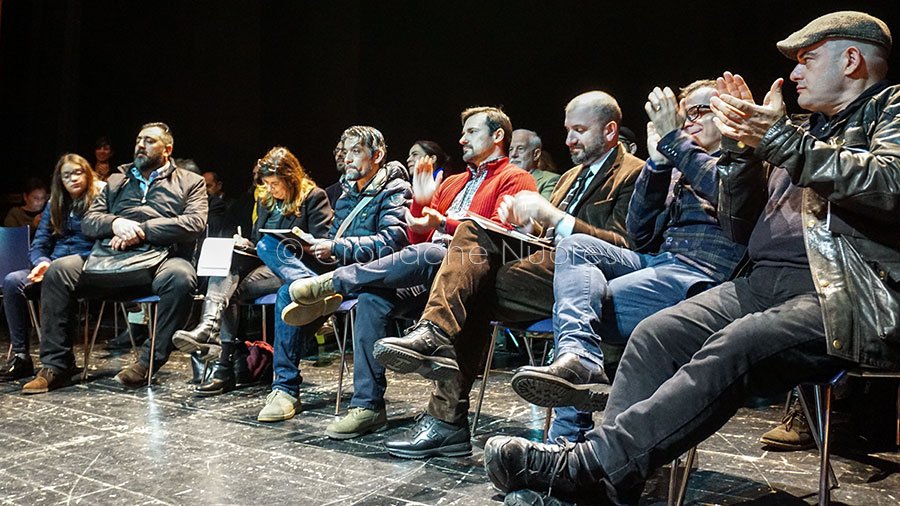 La presentazione del progetto TEN all'Eliseo (foto Cronache Nuoresi)